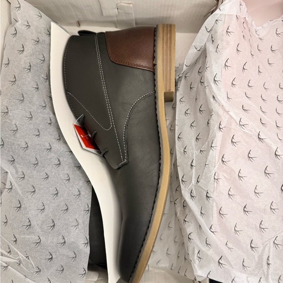 DEER STAGS Mens Black brown Cushioned Mark Almond Toe Dress Chukka Boots 10.5 M - Picture 8 of 9